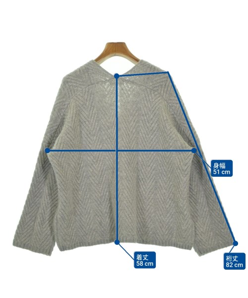 FORK&SPOON（フォークアンドスプーン）ニット・セーター グレー サイズ:F レディース/2200671615260