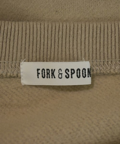 FORK&SPOON（フォークアンドスプーン）スウェット ベージュ サイズ:ONE レディース/2200721248011