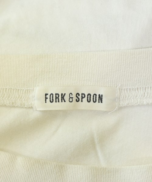 FORK&SPOON（フォークアンドスプーン）Tシャツ・カットソー 白 サイズ:1(S位) レディース/2200719967122