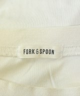 FORK&SPOON（フォークアンドスプーン）Tシャツ・カットソー 白 サイズ:1(S位) レディース/2200719967122