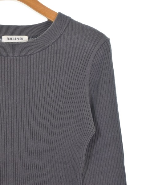 FORK&SPOON（フォークアンドスプーン）Tシャツ・カットソー グレー サイズ:ONE レディース/2200686126072