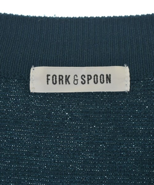 FORK&SPOON（フォークアンドスプーン）カーディガン 青 サイズ:1(S位) レディース/2200684386027