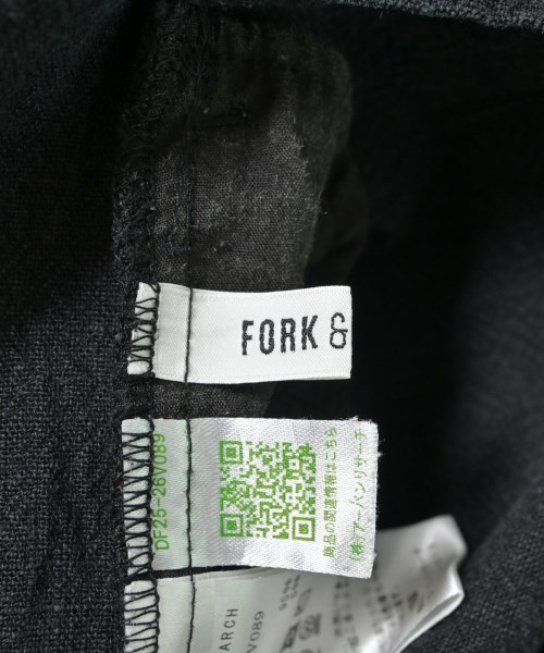 FORK&SPOON（フォークアンドスプーン）オールインワン/サロペット 黒 サイズ:1(S位) レディース/2200680860088