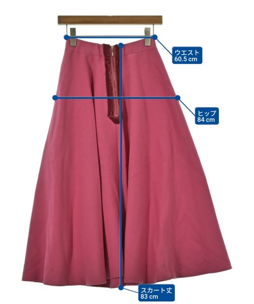 BLUEBIRD BOULEVARD（ブルーバードブルバード）ロング・マキシ丈スカート ピンク サイズ:S レディース/2200623351109