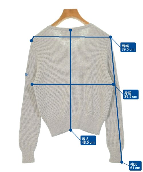 BLUEBIRD BOULEVARD（ブルーバードブルバード）カーディガン グレー サイズ:XS レディース/2200662004097