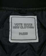 VOTE MAKE NEW CLOTHES（ヴォートメイクニュークローズ）スタジャン 黒 サイズ:ONE メンズ/2200630056011