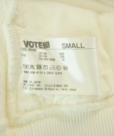 VOTE MAKE NEW CLOTHES（ヴォートメイクニュークローズ）パーカー 白 サイズ:S メンズ/2200711111035