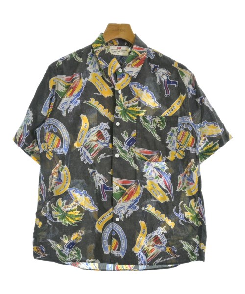 VOTE MAKE NEW CLOTHES(ヴォートメイクニュークローズ)カジュアルシャツ 黒 サイズ:F/2200644296038