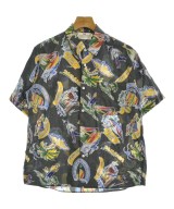 VOTE MAKE NEW CLOTHES（ヴォートメイクニュークローズ）カジュアルシャツ 黒 サイズ:F メンズ/2200644296038