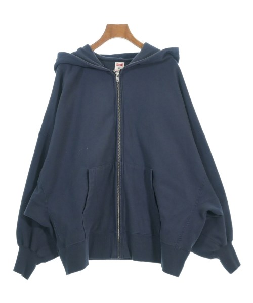 VOTE MAKE NEW CLOTHES(ヴォートメイクニュークローズ)パーカー 紺 サイズ:F/2200671690090
