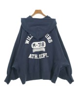 VOTE MAKE NEW CLOTHES（ヴォートメイクニュークローズ）パーカー 紺 サイズ:F レディース/2200671690090