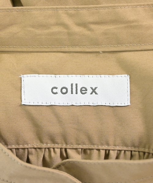 collex（コレックス）シャツワンピース 茶 サイズ:F レディース/2200611241078