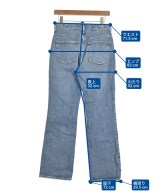 upper hights（アッパーハイツ）デニムパンツ 青 サイズ:24(S位) レディース/2200621359077