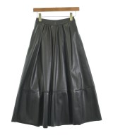 upper hights（アッパーハイツ）ロング・マキシ丈スカート 黒 サイズ:1(S位) レディース/2200619116019