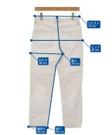 upper hights（アッパーハイツ）デニムパンツ ベージュ サイズ:23(XS位) レディース/2200629810051