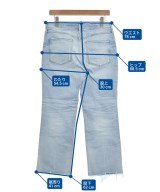 upper hights（アッパーハイツ）デニムパンツ 青 サイズ:25(S位) レディース/2200621959024