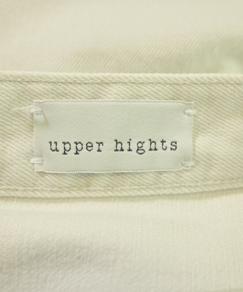 upper hights（アッパーハイツ）デニムパンツ 白 サイズ:24(S位) レディース/2200636023185