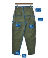 upper hights（アッパーハイツ）カーゴパンツ カーキ サイズ:-(M位) レディース/2200634798078