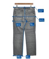 upper hights（アッパーハイツ）デニムパンツ グレー サイズ:25(S位) レディース/2200626171025