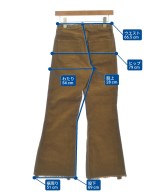 upper hights（アッパーハイツ）チノパン 茶 サイズ:23(XS位) レディース/2200635158413