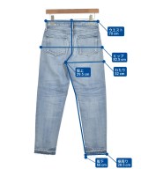 upper hights（アッパーハイツ）デニムパンツ 青 サイズ:23(XS位) レディース/2200640746087