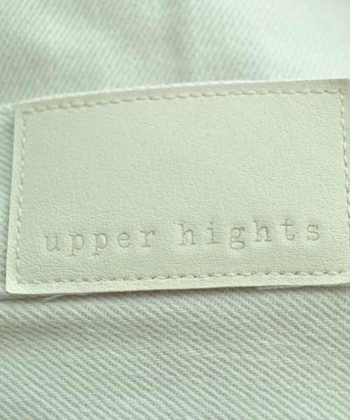 upper hights（アッパーハイツ）デニムパンツ 白 サイズ:24(S位) レディース/2200641773020