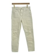 upper hights（アッパーハイツ）デニムパンツ 白 サイズ:24(S位) レディース/2200641773020