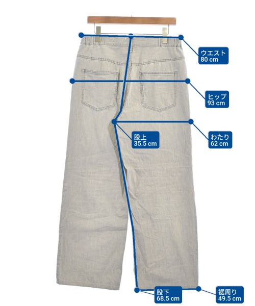 upper hights（アッパーハイツ）デニムパンツ グレー サイズ:28(S位) メンズ/2200629422018