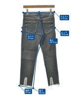 upper hights（アッパーハイツ）デニムパンツ グレー サイズ:23(XS位) レディース/2200630517161