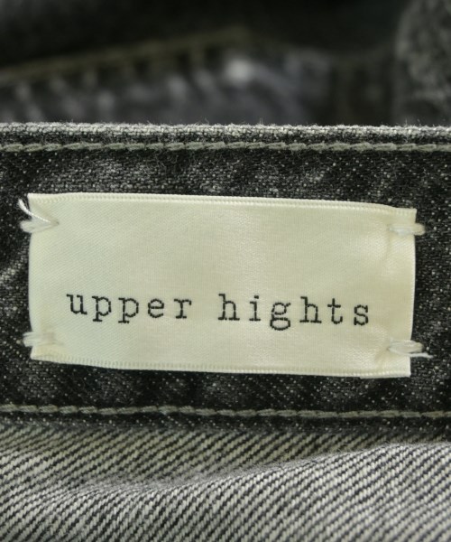 upper hights（アッパーハイツ）デニムパンツ 黒 サイズ:24(S位) レディース/2200634460418