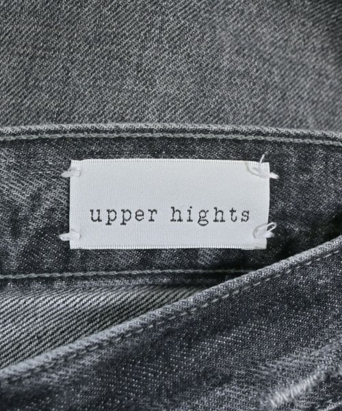 upper hights（アッパーハイツ）デニムパンツ 黒 サイズ:25(S位) レディース/2200628904126