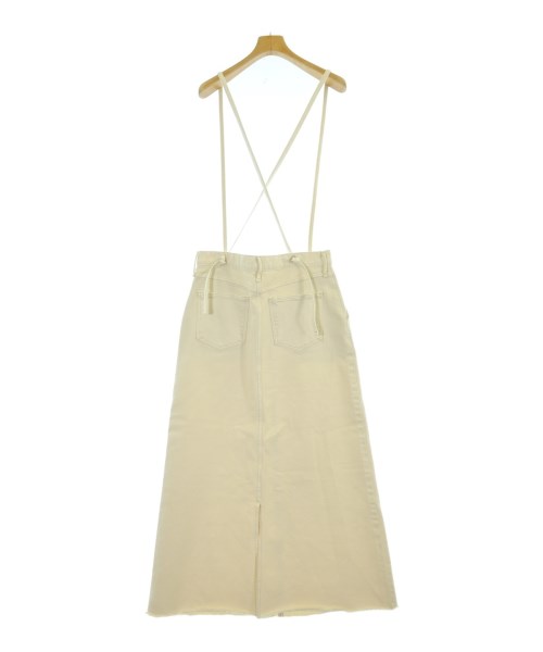 upper hights（アッパーハイツ）ロング・マキシ丈スカート 白 サイズ:25(S位) レディース/2200639534015