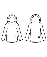 upper hights（アッパーハイツ）モッズコート 白 サイズ:2(M位) レディース/2200644743518