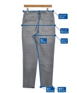 upper hights（アッパーハイツ）デニムパンツ 黒 サイズ:27(M位) レディース/2200644744539