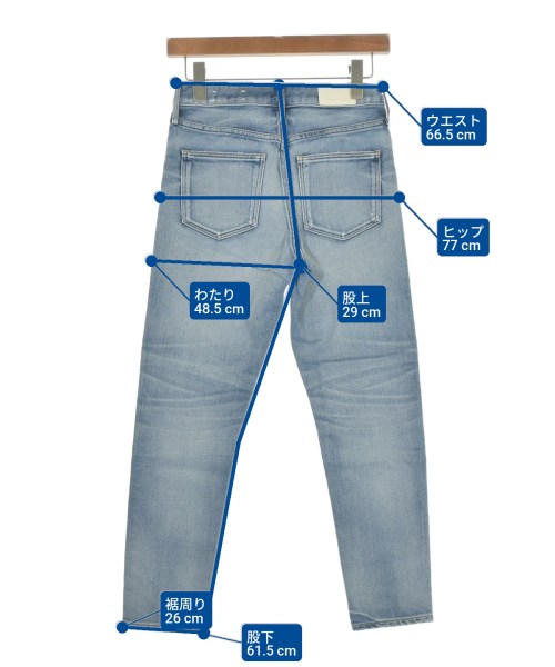 upper hights（アッパーハイツ）デニムパンツ 紺 サイズ:23(XS位) レディース/2200644744867