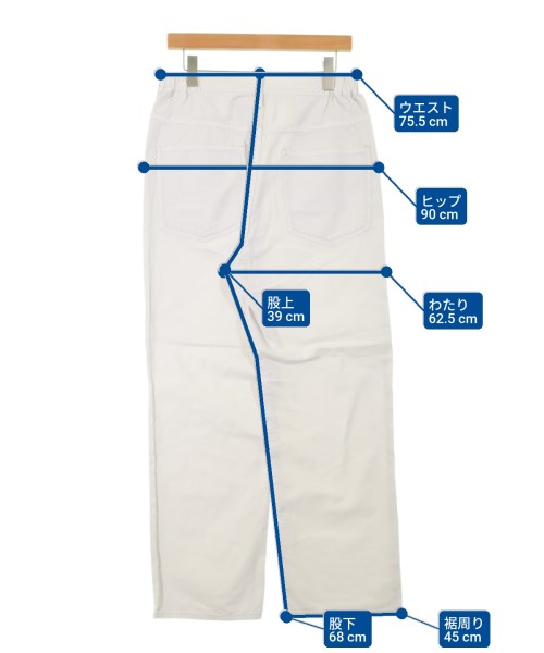 upper hights（アッパーハイツ）その他 白 サイズ:28(L位) レディース/2200644748476