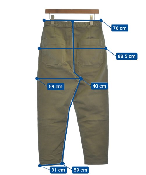 upper hights（アッパーハイツ）その他 カーキ サイズ:28(S位) メンズ/2200532219088