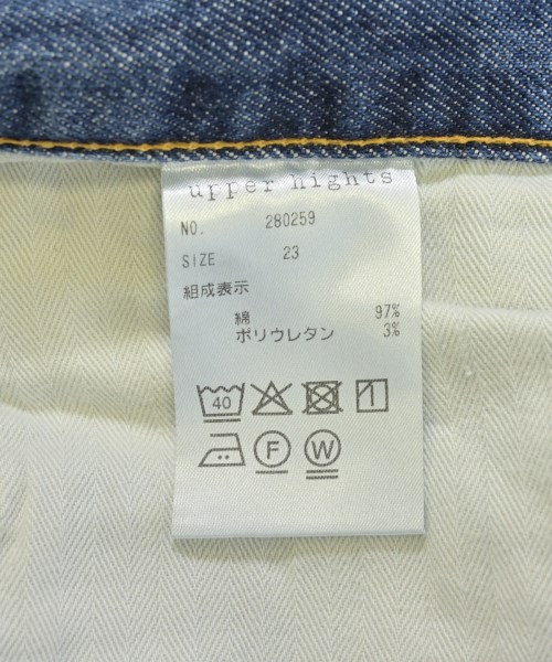 upper hights（アッパーハイツ）デニムパンツ 青 サイズ:23(XS位) レディース/2200616986141