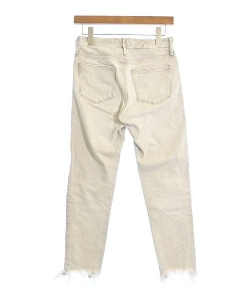 upper hights（アッパーハイツ）デニムパンツ ベージュ サイズ:22(XS位) レディース/2200622157047