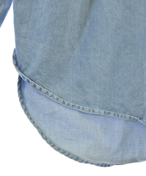 upper hights（アッパーハイツ）カジュアルシャツ 青 サイズ:0(XS位) レディース/2200614988178