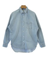 upper hights（アッパーハイツ）カジュアルシャツ 青 サイズ:0(XS位) レディース/2200614988178