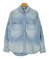 upper hights（アッパーハイツ）カジュアルシャツ 青 サイズ:1(S位) レディース/2200622268026