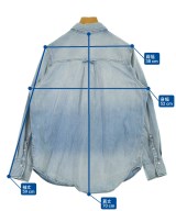 upper hights（アッパーハイツ）カジュアルシャツ 青 サイズ:1(S位) レディース/2200622268026