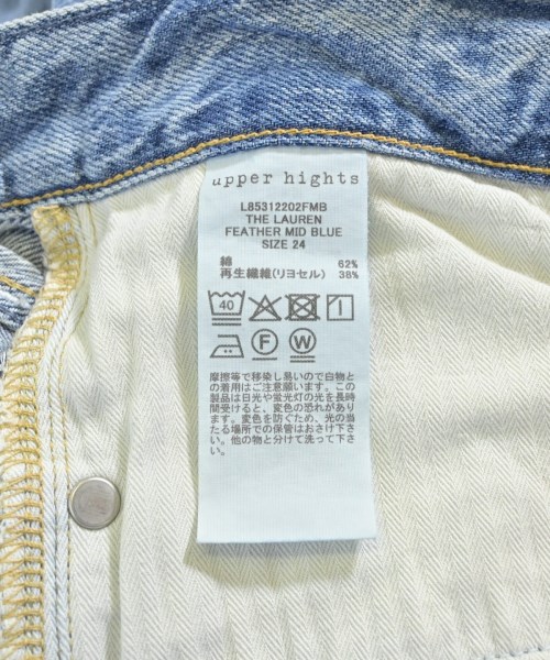 upper hights（アッパーハイツ）デニムパンツ 青 サイズ:24(S位) レディース/2200622550015