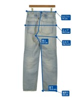 upper hights（アッパーハイツ）デニムパンツ 青 サイズ:30(XL位) レディース/2200625256020