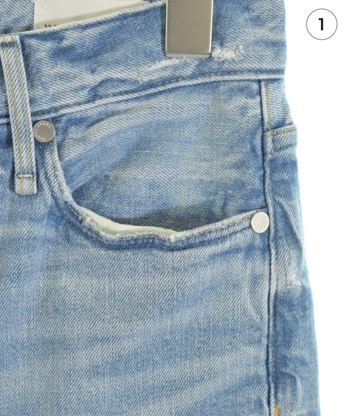 upper hights（アッパーハイツ）デニムパンツ 青 サイズ:23(XS位) レディース/2200615640013