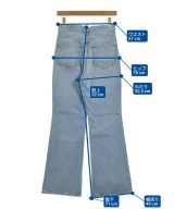 upper hights（アッパーハイツ）デニムパンツ 青 サイズ:23(XS位) レディース/2200615640037