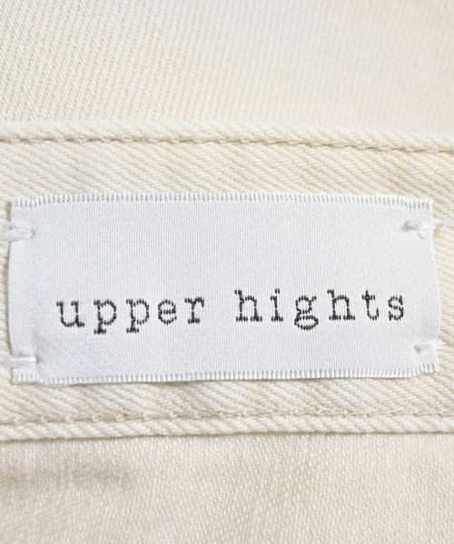 upper hights（アッパーハイツ）デニムパンツ 白 サイズ:22(XS位) レディース/2200615640044