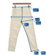upper hights（アッパーハイツ）デニムパンツ 白 サイズ:22(XS位) レディース/2200615640044