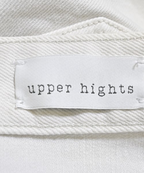 upper hights（アッパーハイツ）デニムパンツ 白 サイズ:23(XS位) レディース/2200615640051